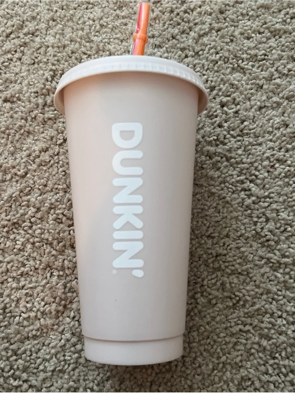 Parke x Dunkin' Reusable Cold Cup with Straw